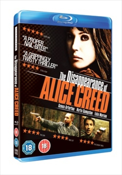 THE DISAPPEARANCE OF ALICE CREED on DVD and Blu-ray